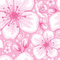 pink flowers glitter background