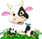Y.A.M._Summer little animals cow - δωρεάν png κινούμενο GIF