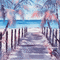 soave background animated summer tropical beach - 免费动画 GIF 动画 GIF