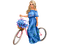 MUJER CON BICICLETA - 免费PNG 动画 GIF