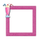 Small Pink Frame - kostenlos png Animiertes GIF