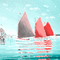 soave background animated summer sea boat