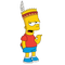 GIANNIS_TOUROUNTZAN - (Simpsons) Bart - zdarma png animovaný GIF
