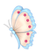 pink-butterfly-deco-minou52 - kostenlos png Animiertes GIF