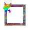 Small Rainbow Frame - GIF animado grátis Gif Animado