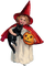 femme  Halloween Pelageya - PNG gratuit GIF animé
