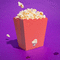 popcorn gif - Darmowy animowany GIF animowany gif