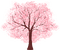 Tree arbre sakura fleur rose pink flower - kostenlos png Animiertes GIF