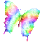 Steampunk.Butterfly.Rainbow - By KittyKatLuv65 - Animovaný GIF zadarmo animovaný GIF