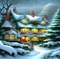 loly33 fond paysage hiver - png gratuito GIF animata
