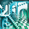 soave background animated surreal room teal green - Kostenlose animierte GIFs Animiertes GIF