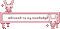cute pink and white welcome sign pixel art - GIF animé gratuit GIF animé