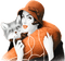 soave woman vintage autumn winter animals - 免费PNG 动画 GIF