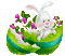 Easter hare by nataliplus - GIF เคลื่อนไหวฟรี GIF แบบเคลื่อนไหว