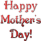 Happy Mother's Day Text - Bogusia - gratis png animerad GIF