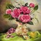 MMarcia fundo rosas - ingyenes png animált GIF