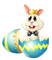 Kaz_Creations Easter Deco Bunny - png gratis GIF animasi