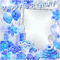 soave background animated birthday blue - Δωρεάν κινούμενο GIF κινούμενο GIF