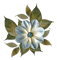 fleur bleu.Cheyenne63 - png gratuito GIF animata