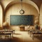 Beige Classroom - gratis png animeret GIF