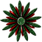 Kaz_Creations Colours Deco Glass Flower - Free PNG Animated GIF