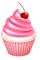 Pink Cupcake - darmowe png animowany gif