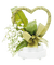 muguet lily of the valley deco - PNG gratuit GIF animé