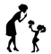 Mother and child bp - zadarmo png animovaný GIF