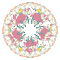 White/Pink Circle - Darmowy animowany GIF animowany gif
