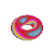 weird rainbow bagel - Безплатен анимиран GIF анимиран GIF