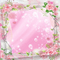 vintage bg pink flowers fond rose fleur - Free PNG Animated GIF