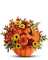 Kaz_Creations  Flowers Vase Plant Halloween Deco - zdarma png animovaný GIF