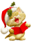 Weihnachten, Katze, Singen - png gratis GIF animado