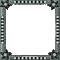 frame cadre rahmen  deco tube black - GIF animé gratuit GIF animé