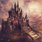 kikkapink background steampunk castle - gratis png animeret GIF