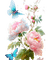 fleurs et papillons - kostenlos png Animiertes GIF