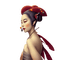 kikkapink autumn woman geisha - ingyenes png animált GIF