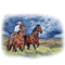 cowboy landscape bp - Free PNG Animated GIF