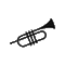 Jaguar Trumpet - GIF animado grátis Gif Animado