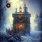 kikkapink winter background steampunk christmas - png gratis GIF animasi