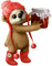 Oso de gorro rojo - PNG gratuit GIF animé