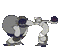 Popeye VS Brutus - Bezmaksas animēts GIF animēts GIF