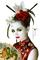 geisha - nemokama png animuotas GIF