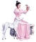 femme & licorne - ücretsiz png animasyonlu GIF
