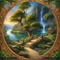 Background fantasy, landscape - gratis png animeret GIF