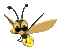 Firefly.Bug.Luciole.Bee.abeille.Luciérnaga.insecte.spring.Spring.Printemps.Victoriabea