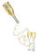 Champagne ** - kostenlos png Animiertes GIF