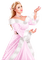 Woman. Pink dress. Leila - PNG gratuit GIF animé