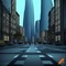 Low Quality CGI City - gratis png animeret GIF