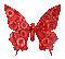 Steampunk.Butterfly.Red - By KittyKatLuv65 - Gratis animeret GIF animeret GIF